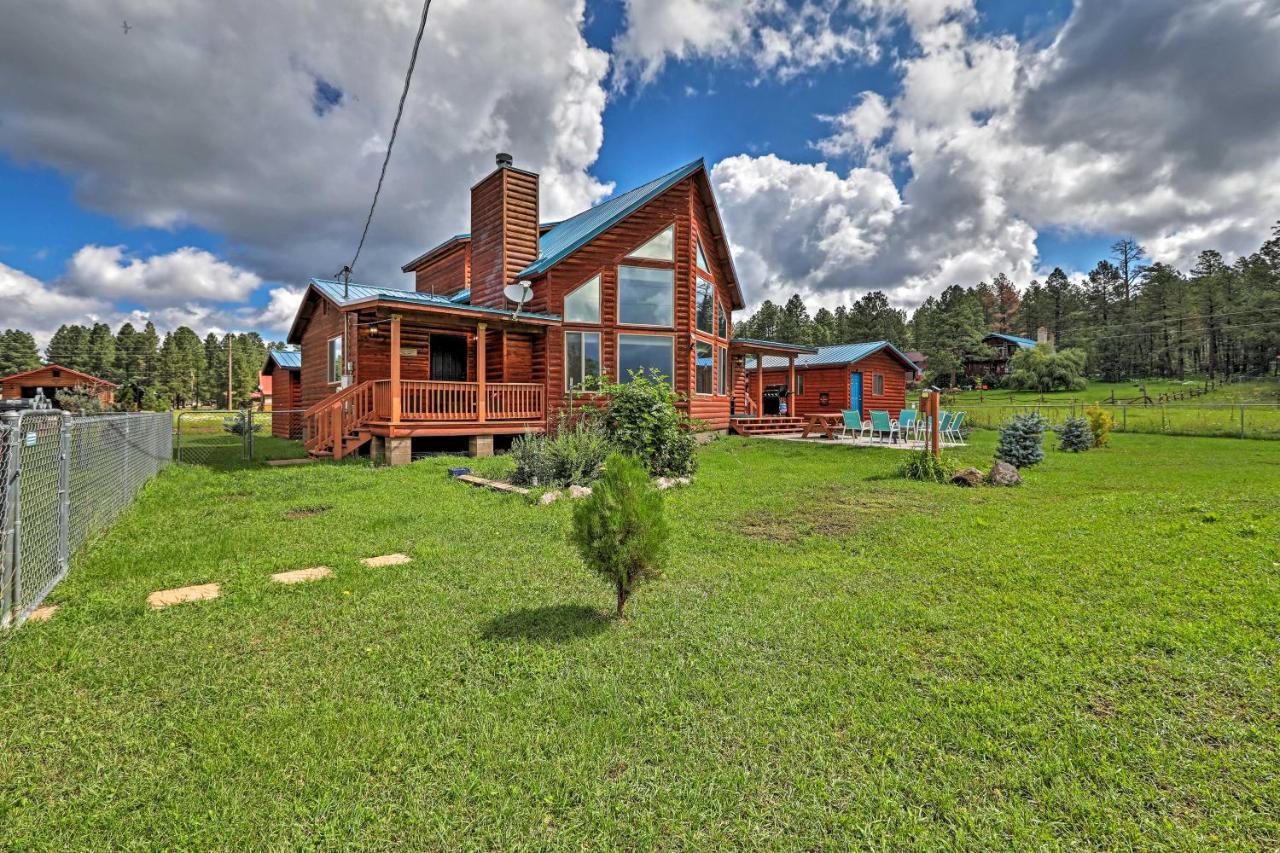 Woodsy Pinetop Oasis, 11 Mi To Rainbow Lake! Buitenkant foto